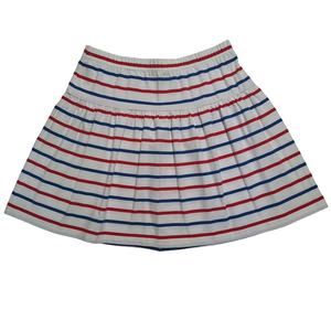 Vineyard Vines cotton striped stretch knit mini skirt